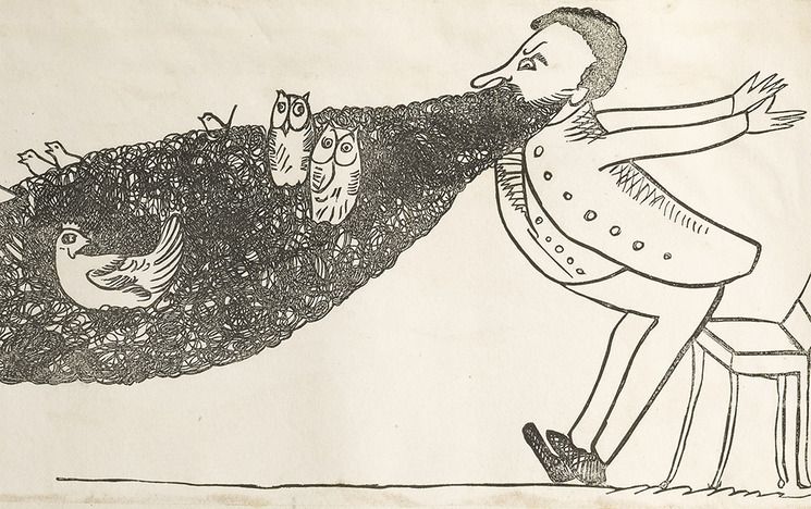 Dalziel Brothers engraving for Edward Lear's Book of Nonsense