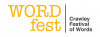 Logo for word fest crawley festival of words