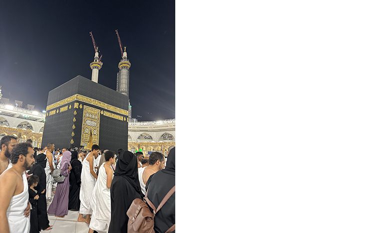 Kabba, the most sacred site in Islam.