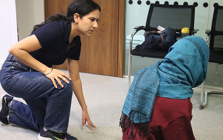 Drama workshops exploring the storming of the Harmandir Sahib in 1984