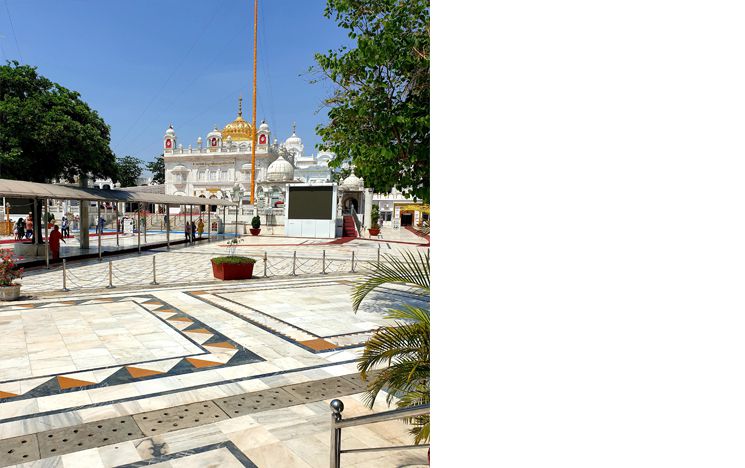 Inner premises and gurdwara building, TSSHAS