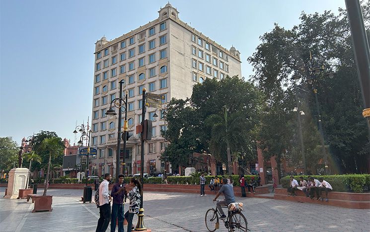 The Saragarhi Sarai for pilgrims built by the SGPC in Amritsar