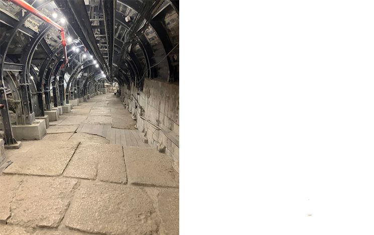Excavated Pilgrimage Road from Shiloach Pool to Temple Mount, Jerusalem, 2023