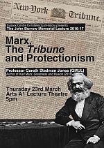 Poster for Gareth Stedman Jones lecture on Marx