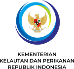 Emblem of Indonesia and logo of Ministry of Maritime Affairs and Fisheries