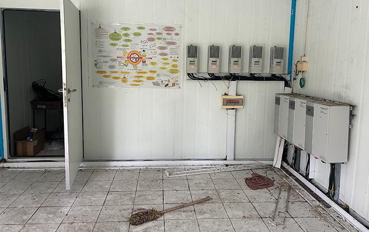 Electricity supply room