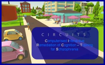 Circuits screenshot: Computerised Interactive Remediation of Cognition Training for Schizophrenia