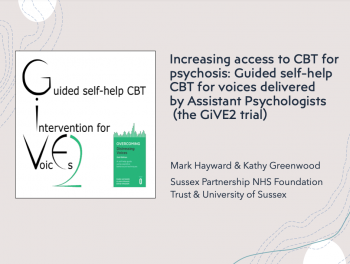 Brief CBT for psychosis