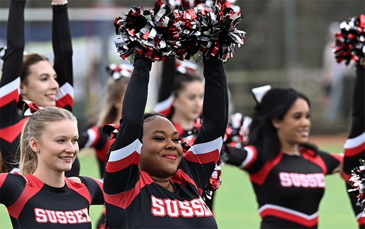 Cheerleading team