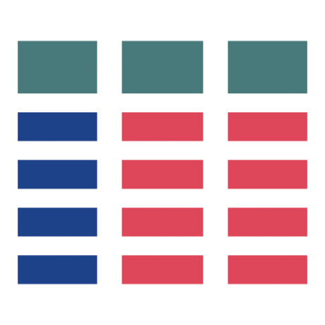 Use simple tables for tabular data