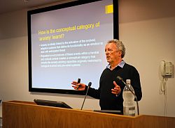 Professor Graham Davey presenting at the MARS November 2012 conference