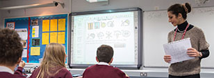 An undergraduate student studying an Education degree at Sussex