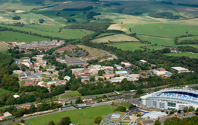 How to get here : About us : University of Sussex