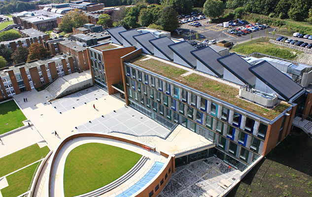 Jubilee Square, one of the more recent building developments on campus
