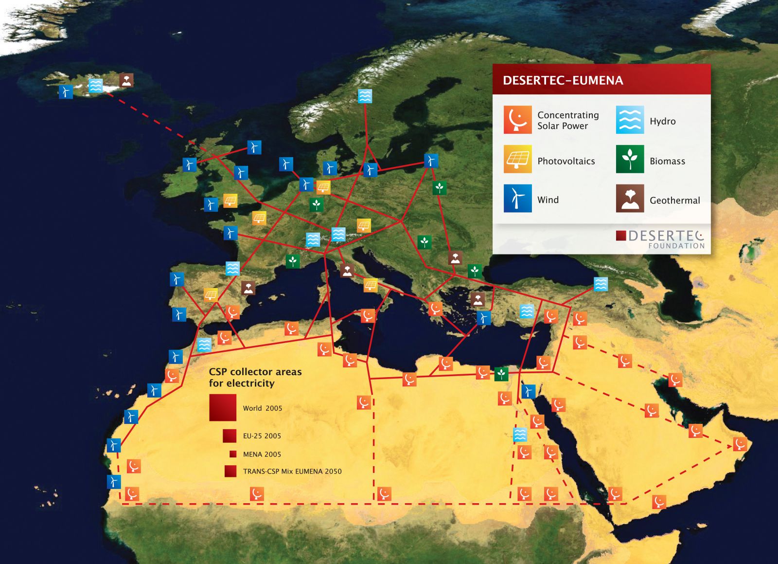 DESERTEC Map large