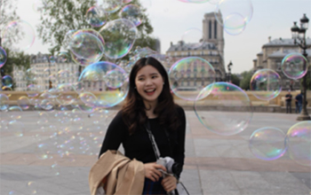 Janine (Jungin) Kim, a second-year Global Media and Communications student from South Korea, submitted a video of her favourite UK university moments.