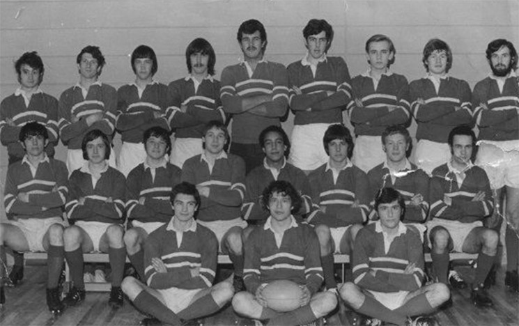 Rugby team 1968