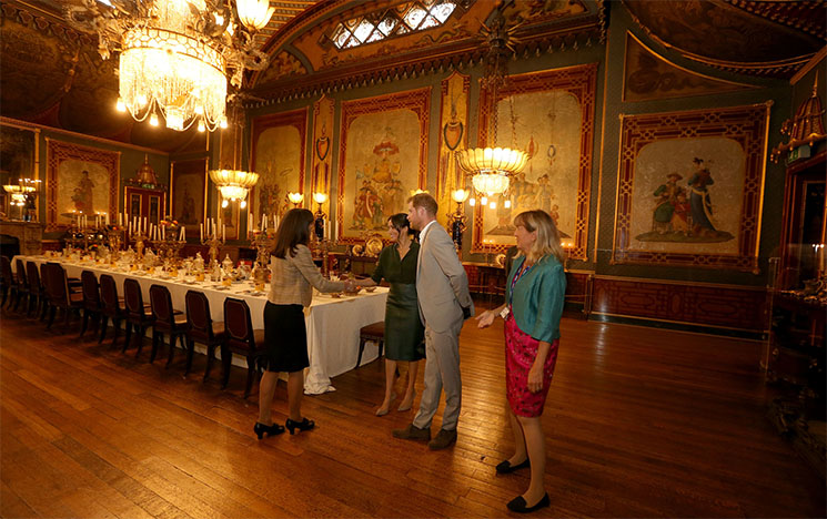 Duke and Duchess of Sussex visit the Royal Pavillion