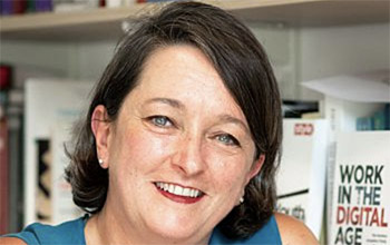 Prof Jacqueline O'Reilly Prof Jacqueline O'Reilly in her office promoting launch of Digit Centre