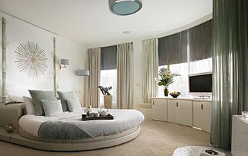 A plush double room inside My Brighton hotel