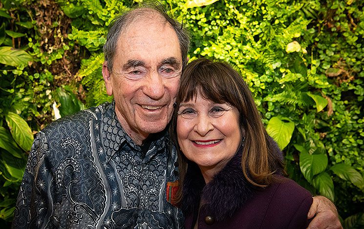 Albie Sachs and Helena Kennedy