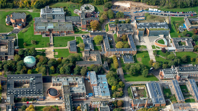 Campus from the air