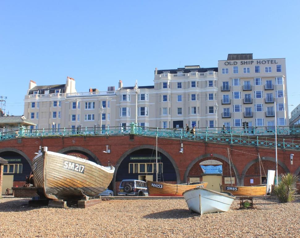 Exterior of The Old Ship hotel