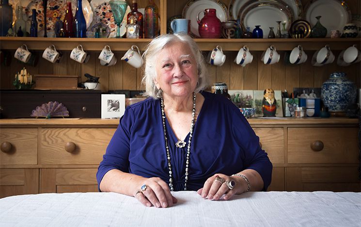 Portrait shot of Professor Maggie Boden.