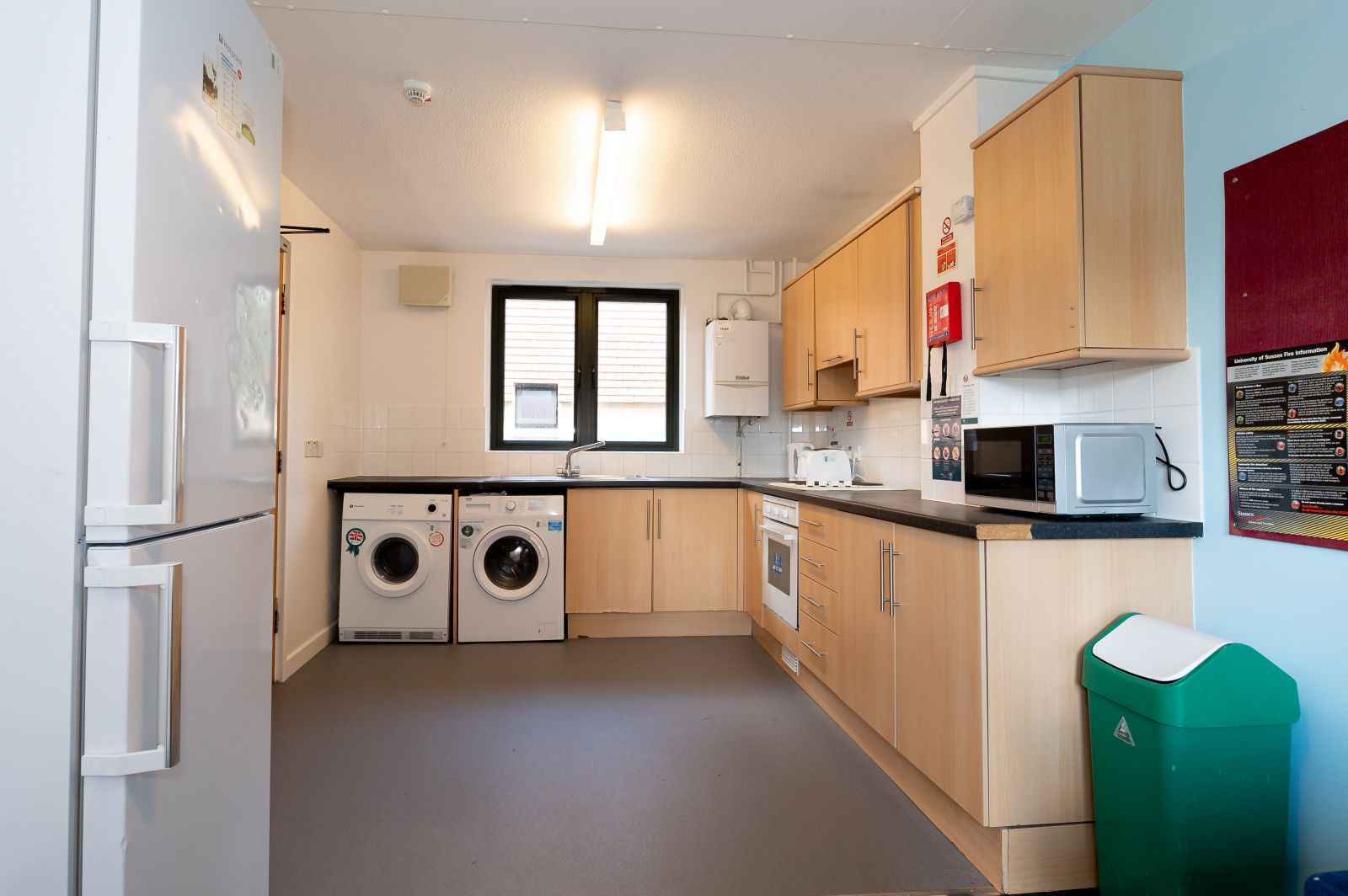 Brighthelm accommodation kitchen area