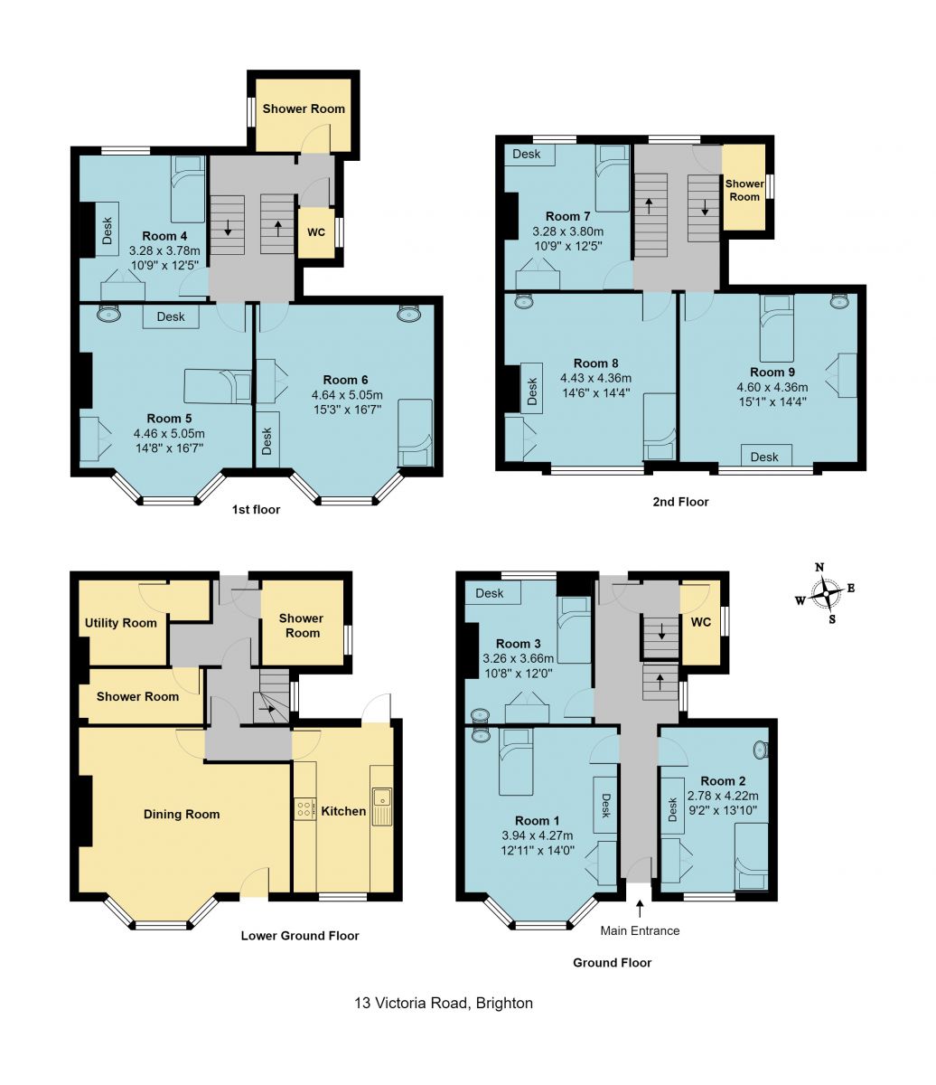 13 Victoria Road floorplan