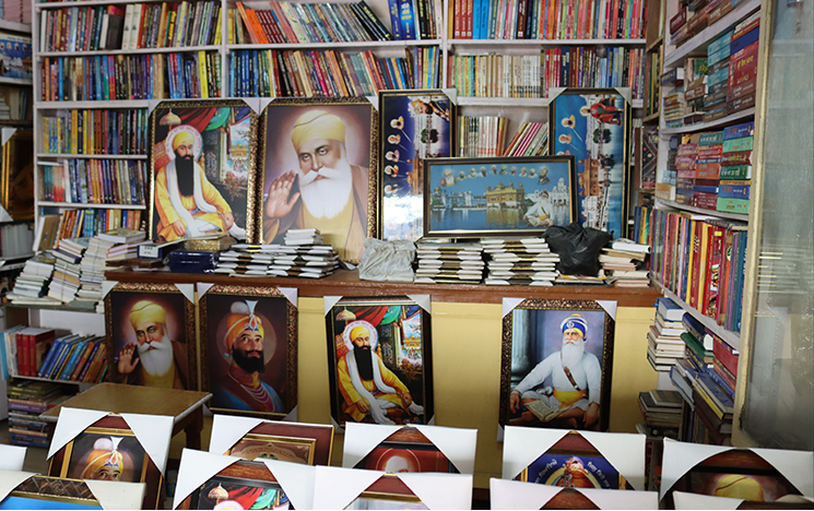 Souvenir store in Amritsar