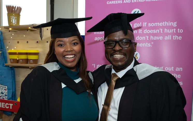 Litha Mpondwana and Mpogi Zoe Mafoko, Winter Graduation 2023