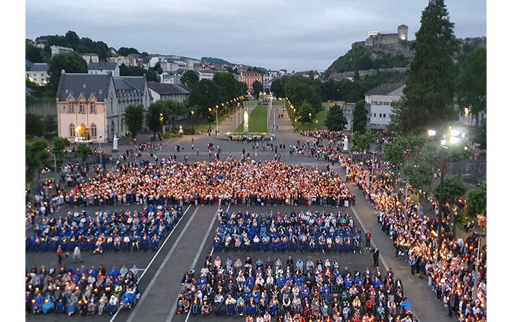 Evening Torchlight Procession.