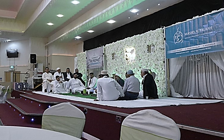 Mawlid Al Nabawiy event orgnised by Al Fallah Mosque Birmingham.