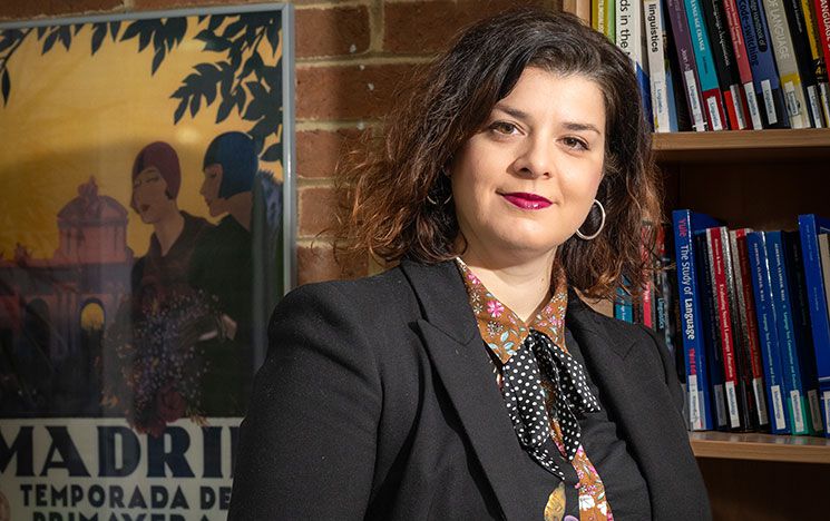 Dr Alba Arias Alvarez, Assistant Professor in Spanish and Linguistics, School of Media, Arts and Humanities