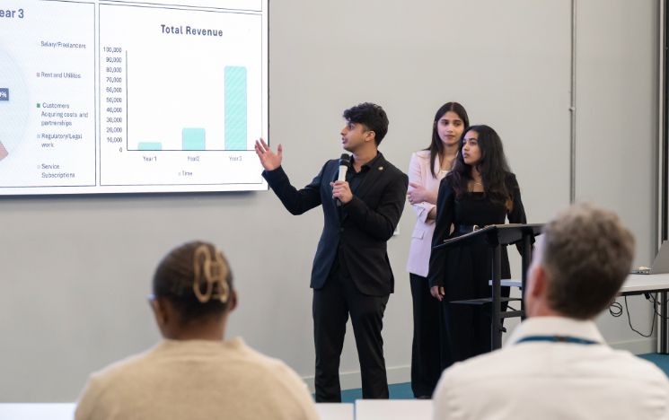 Jubilee building exterior in bright daylight