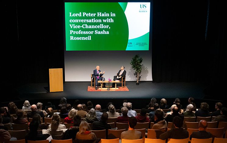 Lord Peter Hains SSPF event