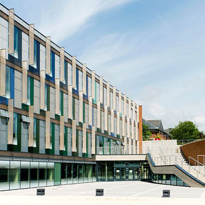 Jubilee building exterior on a sunny day.
