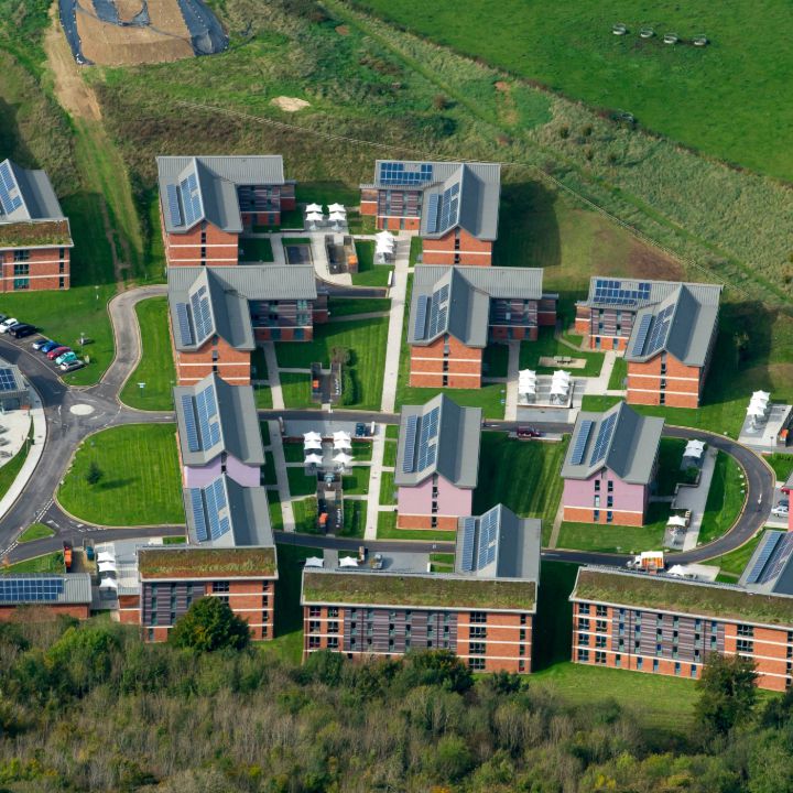 Northfield accommodation from above
