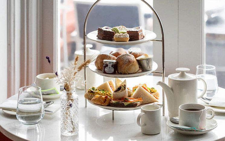 Hilton cream tea