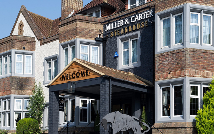 An external view of Miller and Carter