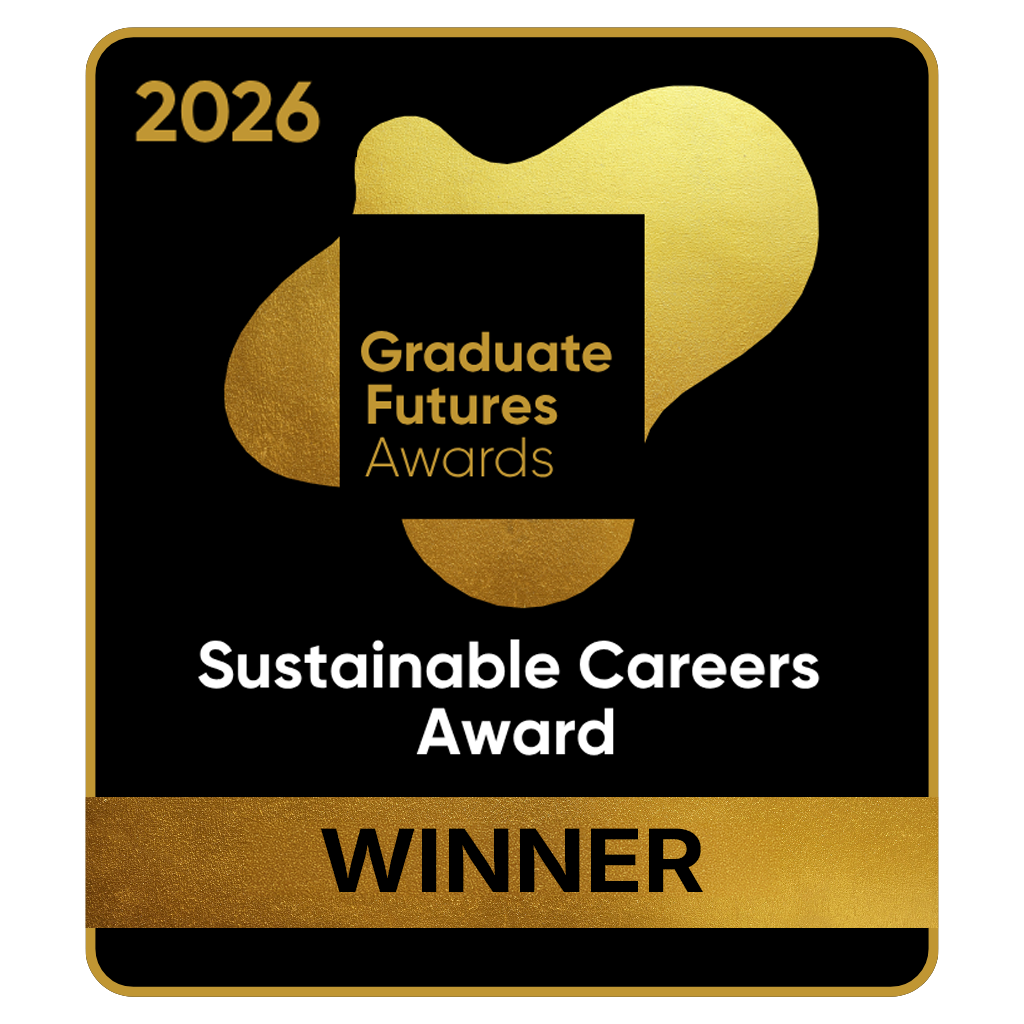 2026 Graduate Futures Sustainable Careers Award Winner logo