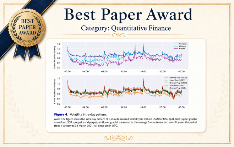 A graphic for best paper award at the IYFS Conference 2026