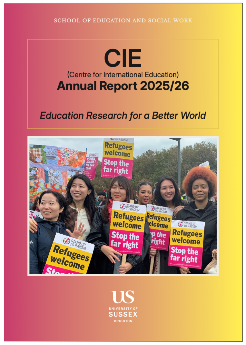 Front cover of CIE Annual Report 2025-26