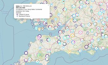 Image of digital map of the UK Women’s Liberation Movement (2)