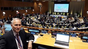 Professor Joseph Alcamo at the UN Sustainable Development Goal (SDG) summit