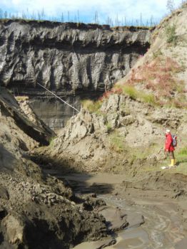 Permafrost at Batagay