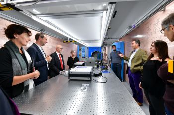 Visit to the Quantum Accelerator Building