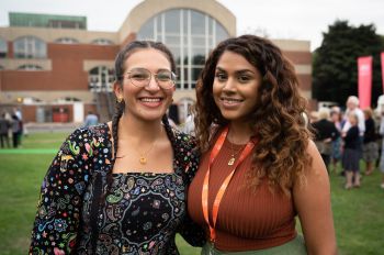 Yousra Abdelmoneim and Amanda Diniz