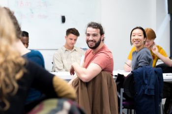 Students in a seminar